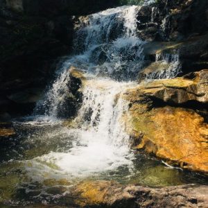 Lamoille Canyon waterfall